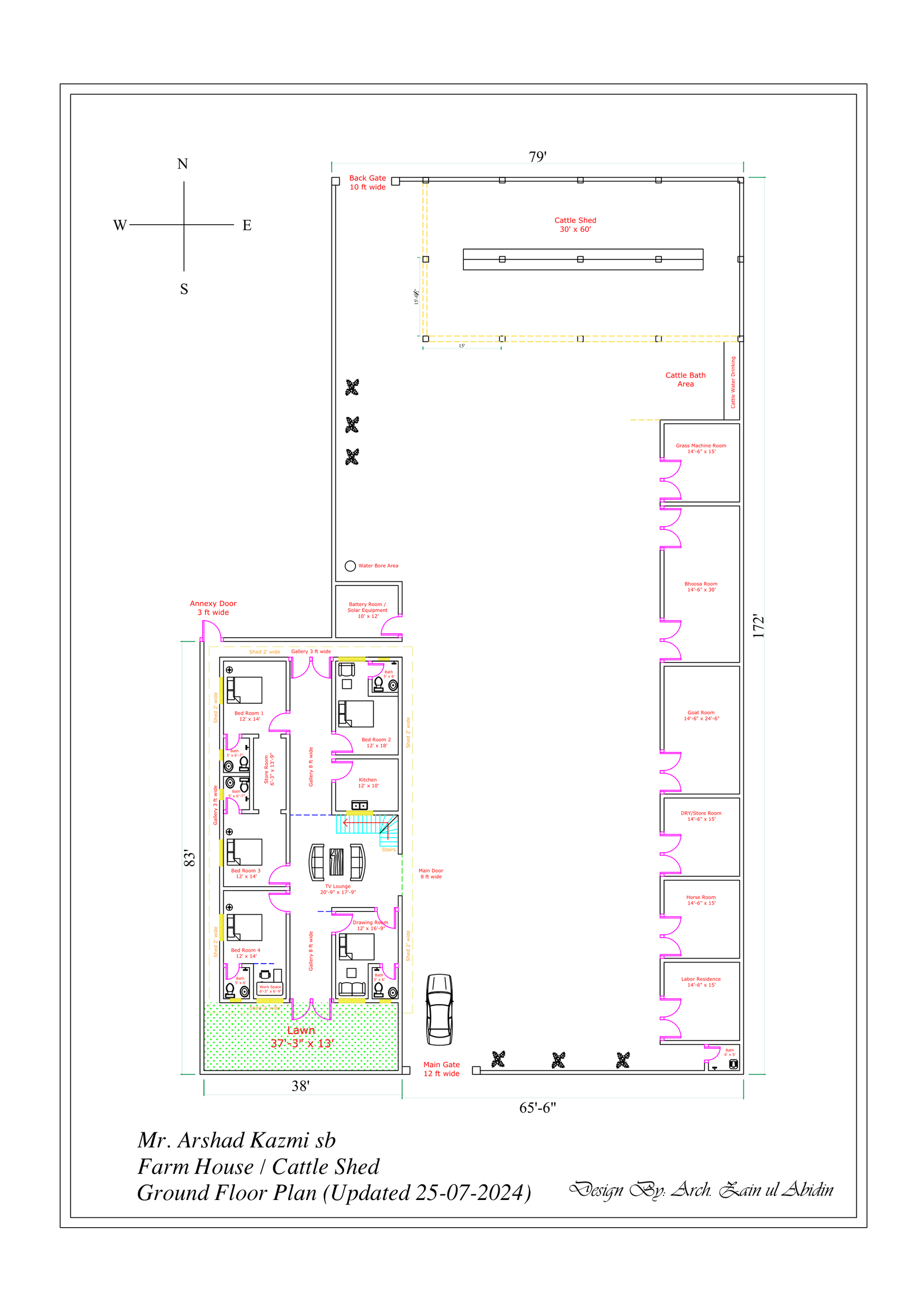 Farm House Architectural Model — July 2024